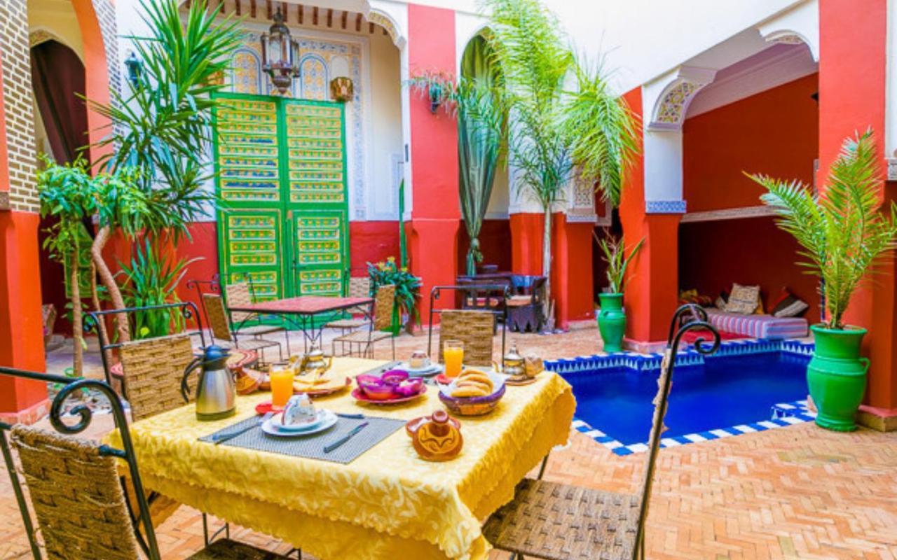 Riad Le Dromadaire Bleu By Weekome Marrakesh Exterior foto